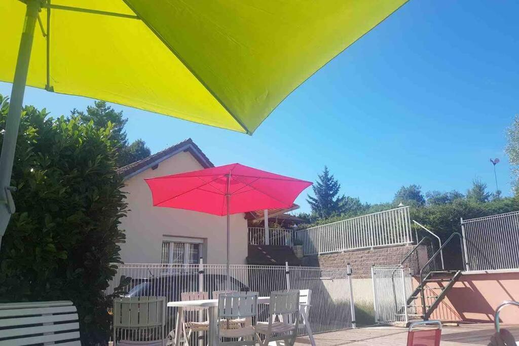 Maison/Gite Familial Dans Le Jura A 200M Du Lac Avec Piscine Privee Marigny  外观 照片